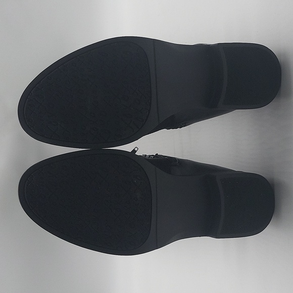 1810- XOXO Over The Knee Women's Vegan Boots Black Color Size 6 M NWT - Picture 8 of 9